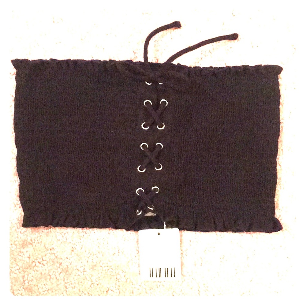 Ruched cropped shirt